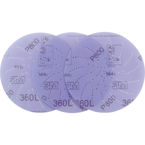 ３Ｍ　クリーンサンディングディスク　３６０Ｌ　Ｐ６００　外径１２７ｍｍ　